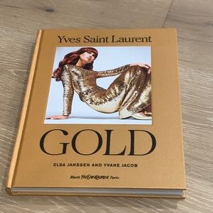 Yves Saint Laurent Gold book